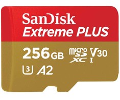 Atminties kortelė Sandisk Extreme Plus Micro SDXC SDSQXBD-256G-GN6MA, 256GB