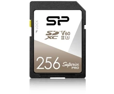 Silicon Power atminties kortelė SDXC 256GB Superior Pro UHS-II