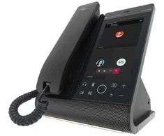 „AudioCodes Teams C470HD Total Touch“ IP telefonas su PoE GbE ir integruotu „Bluetooth“ ryšiu bei dviejų dažnių „Wi-Fi“, IP telefonas, juodas, laidinis ragelis, stalinis, „Android“, TFT