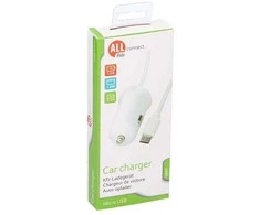 Ausinės All Ride „Allride Connect 2.0“ cigarečių degiklio įkroviklis, „Micro-USB“, 1 vnt.