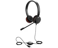 Jabra Evolve 30 II Ausinės su laidu su lankeliu ant galvos Office/Call center USB Type-C / USB Type-A Juodas