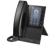 „Telefonas HP Poly CCX 505“ verslo medijos telefonas su atviru SIP ir PoE palaikymu, VoIP telefonu