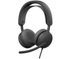 LOGITECH Ausinės - Zone su laidu 2 skirta Business - GRAPHITE - USB - EMEA28i-935 - UC, EU