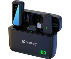 Mikrofonas Sandberg Streamer USB-C Wireless x2 (126-55)