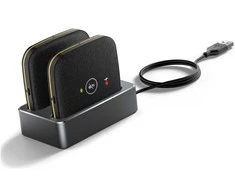 Ausinės Yealink CPW65 belaidžių mikrofonų paketas, konferencinis mikrofonas, įvairiakryptis, 3 m, laidinis, USB, 20 m