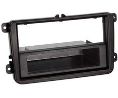 ACV 281320-10, radijo rėmelis, automobiliui, juodas, vienspalvis, plastikinis, Seat Seat Alhambra (7N) 10/2010 - 04/2015 Seat Leon (1P) 09/2005 - 03/2009 Seat Leon (1P) 04/2009...