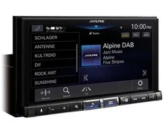 Automagnetola Alpine ILX-705D belaidis „Apple Carplay“ 2-din 7 colių