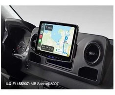 Automagnetola Alpine ILX-F115S907 paketas, skirtas „Halo11“, skirtas „Sprinter S907“.