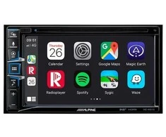 Automagnetola 6,5" 2 DIN pažangi navigacijos stotis „Alpine“, „Android“, „Apple“ įrenginiams