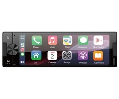 Automagnetola Ampire Electronics Radio samochodowe Canva Ampire 1-DIN ekran su CarPlay Android Auto (CPR60)