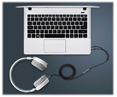 AV Ugreen adapteris AUX UGREEN garso skirstytuvas ausinėms + mikrofonui į 3,5 mm mini lizdą, 28 cm