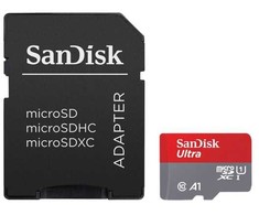„SanDisk Ultra SD“ kortelė su adapteriu, 256 GB