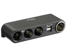 Avant Denmark As Maitinimo lizdas su 4 lizdais ir USB 12/24 V