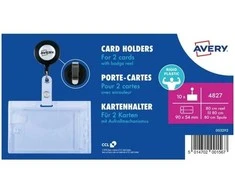 Avery Zweckform Avery 4827, Permatomas, 54 mm, 90 mm, 10 vnt.