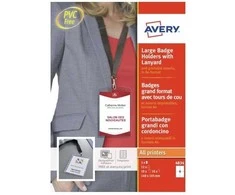 Avery Zweckform Avery 4834, Ženklelių laikiklis, Permatomas, A6, 105 mm, 148 mm