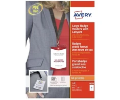 Avery Zweckform Avery 4834, Ženklelių laikiklis, Permatomas, A6, 105 mm, 148 mm