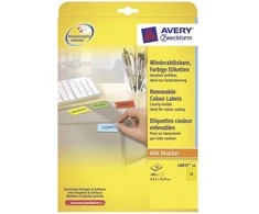 Avery Zweckform LABEL. ZF L6035 MONITE 63.5X9MM Įprasta ETIKETĖ - L6035- 20