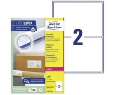 Avery Zweckform Avery L7168-100, baltas, stačiakampis, permanentinis, DIN A4, universalus, popierius