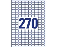 AVERY Zweckform permatomos etiketės, 17,8 x 10 mm, pagamintos iš poliesterio, atrodo lyg klijuotų tiesiai ant blizgančių paviršių - 1 vnt. (L7785-25)