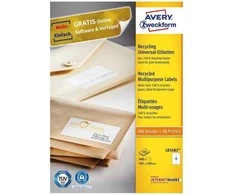 Avery Zweckform „Avery LR3483“, baltas, stačiakampis, permanentinis, 105 x 148 mm, A4, universalus