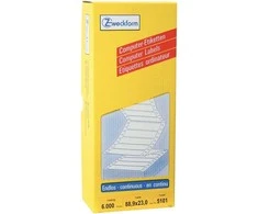 Avery Zweckform „Avery“ pašto etiketės, 88,9 x 23 mm, 6000 vnt.