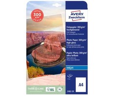 Avery Fotopopierius rašaliniams spausdintuvams 300g/m2