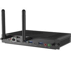 Stacionarus kompiuteris „Avocor AVC-OPSI7-G12“ kompiuteris – modulinis skaitmeninis informacinis įrenginys – 16 GB RAM – „Intel Core i7“ – SSD – 256 GB – „Windows 11 Pro“ – 4K UHD (2160p) – 60 BpS – Juodas
