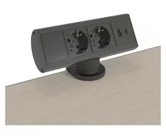 Forming Function Kabelis zasilający Kondator Kondator 935-D2CC rozgałęziacz 1,5 m 2 x gniazdo jungiama į tinklą Wewnętrzna Juodas