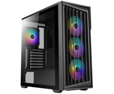 Azza Torrent, Midi Tower, PC, Juodas, ATX, ITX, micro ATX, Gaming, Mėlyna, Žalias, Oranžinis