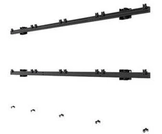 B-TECH sieninis laikiklis 27 colių universaliai 4x4 dvLED vaizdo sienai (BTXPS27-W4X4/B)