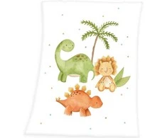 Baby Best Babybest Dinos Fleece antklodė - 75 x 100 cm