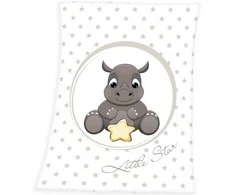 Baby Best Babybest mielas Rhino flisinis pledas - 75 x 100 cm