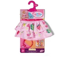 Zapf Baby born suknelė su segtuku 43 cm