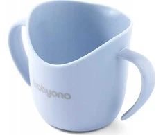 Baby Ono Babyono ergonomiškas mokomasis puodelis 1463/08, mėlynas