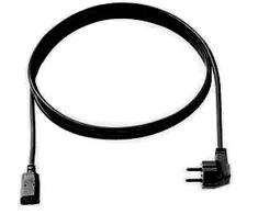 Maitinimo kabelis Bachmann Maitinimo kabelis H05VV-F 3G1.0mm² juoda, 3.0m, tipas 30/35 C13