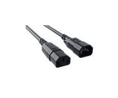 Bachmann prailgintuvas H05VV-F 3G1.0mm², L: 0.75m juodas C13/C14 (19.07.2870)