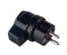 Bachmann BACHMANN guminis kampinis kamštis, juodas, belgiškas/prancūziškas