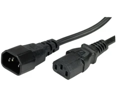 Bachmann maitinimo kabelis BACHMANN laidas šaldymo įrangai 2,5 m juodas IEC320 C13-C14, 2,5 m