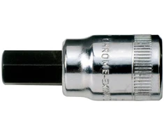 Bahco 1/4 colio kvadratinis lizdas-atsuktuvas, šešiakampiams varžtams, Lizdo antgalis, 1/4 colio, metrinis, 1 galvutė(-ės), 8 mm, plienas