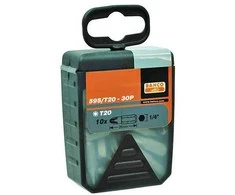 Bahco Antgaliai TORX T20 1/4 25mm 30vnt. dežute