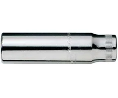 Bahco Ilga galvutė, 1/4 colio kvadratinė pavara, Galvutė, 1/4 colio, metrinė, 1 galvutė(-ės), 13 mm, plienas