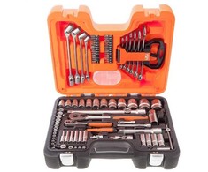 Bahco Galvuciu 4-32mm, priedu ir raktu 8-17mm komplektas 1/2"+1/4" 91 vnt, Dynamic-Drive profilis