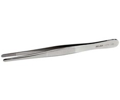 Bahco Bendrosios paskirties pincetas, specialus plienas, nerūdijantis plienas, sidabras, plokščias, tiesus, 25 g, 145 mm