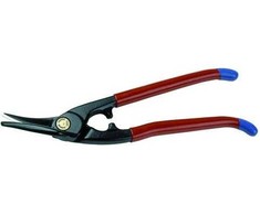 Bahco Lakštinio metalo žirklės 586D 280 mm kairės su lygiais ašmenimis