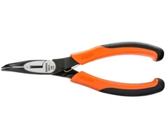 Bahco Replės smailia nosele, sulenktu galu 45°, 1,62 cm, 7,3 cm, 8,5 mm, plienas, polipropilenas (PP), juoda, oranžinė