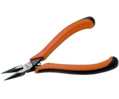 Bahco Replės smailia nosele, 9 mm, 2,44 cm, 6,8 mm, polipropilenas (PP), termoplastas, juodos, oranžinės, 135 mm