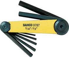 Bahco be spyruoklių BE-9787 3/32-3/8 "