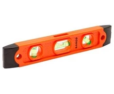 Gulsčiukas Bahco Torpedo, plastikinis, magnetinis 225mm