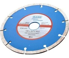 Grąžtas Baier Diamanttrennscheibe D 150mm blau 5272