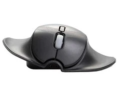 Bakker Elkhuizen BakkerElkhuizen HandshoeMouse Shift Bluetooth pelė, skirta abiem rankoms, optinė, 1000 DPI